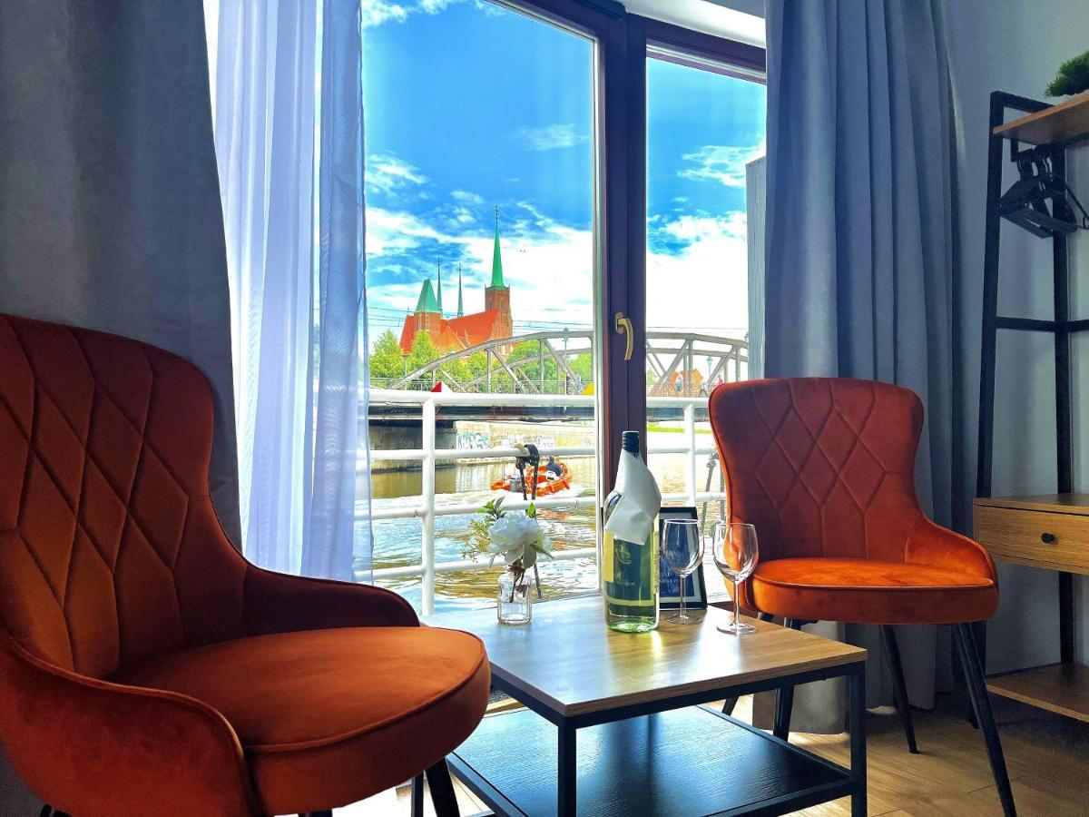 Great Polonia River Boat Apartments Wroclaw Exterior photo