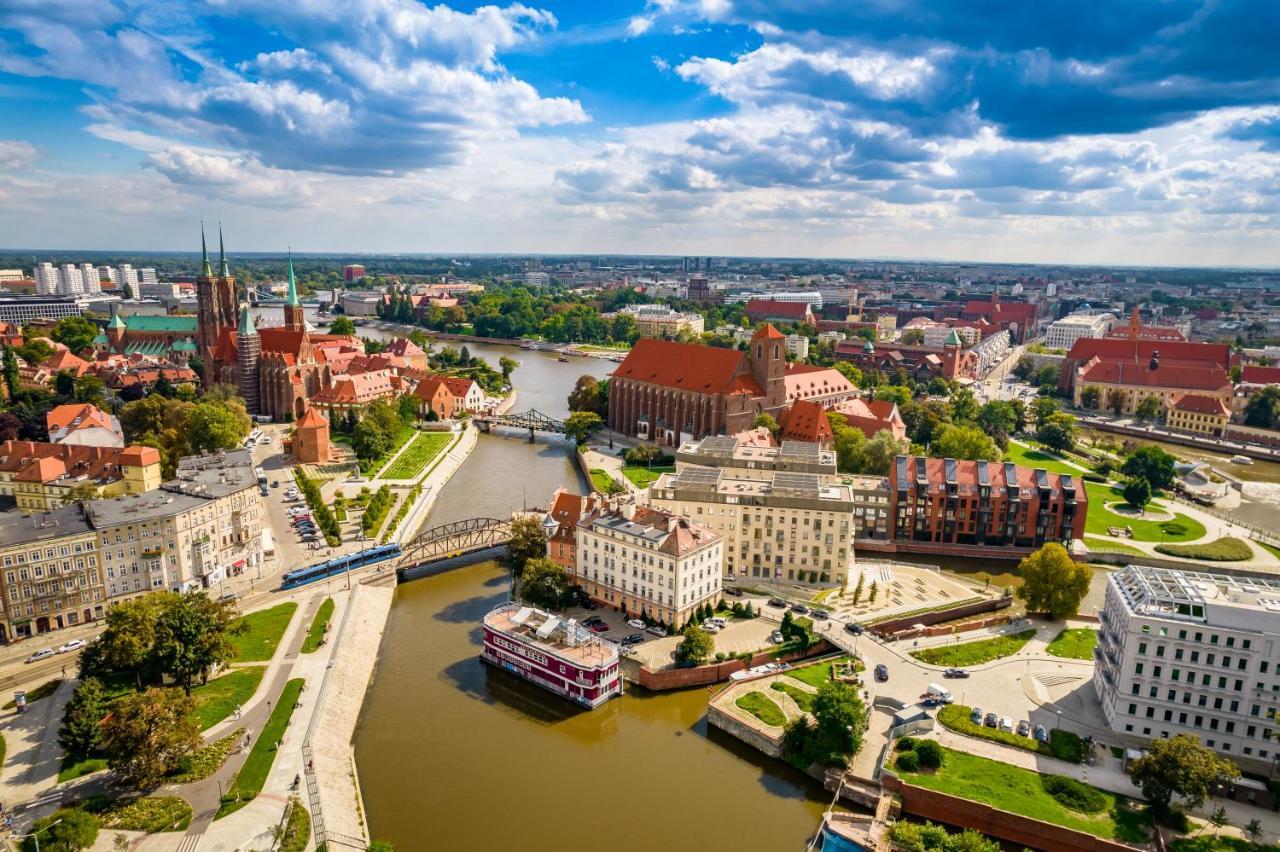 Great Polonia River Boat Apartments Wroclaw Exterior photo