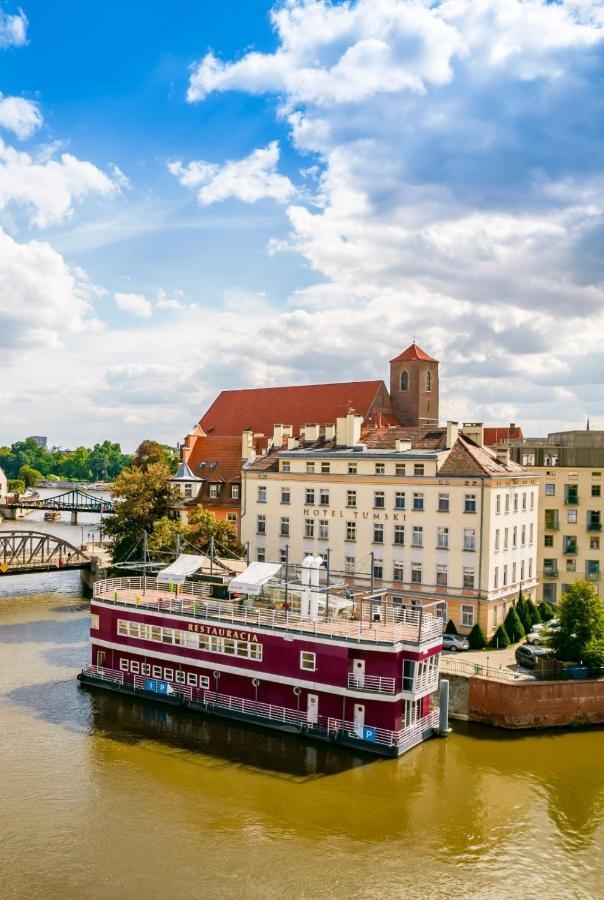Great Polonia River Boat Apartments Wroclaw Exterior photo