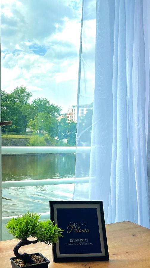 Great Polonia River Boat Apartments Wroclaw Exterior photo