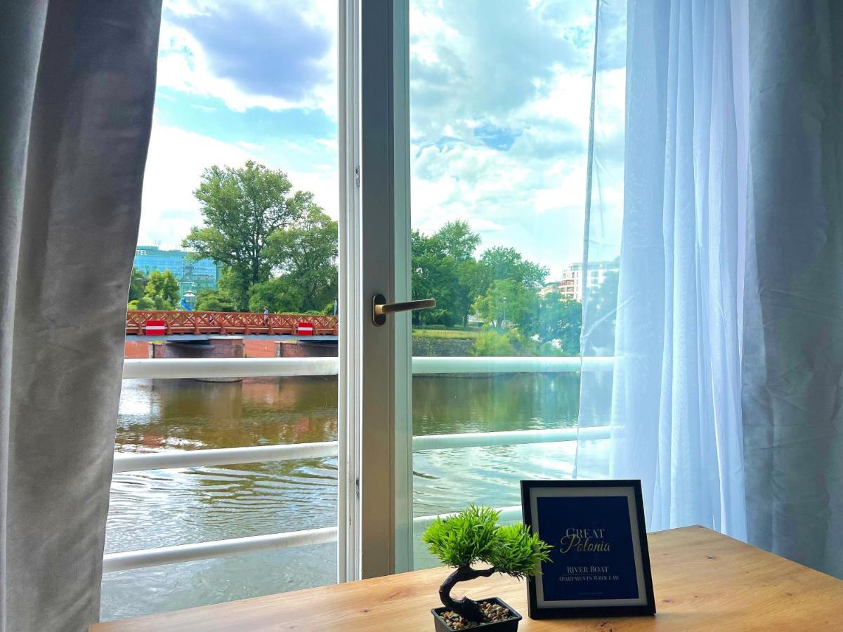 Great Polonia River Boat Apartments Wroclaw Exterior photo