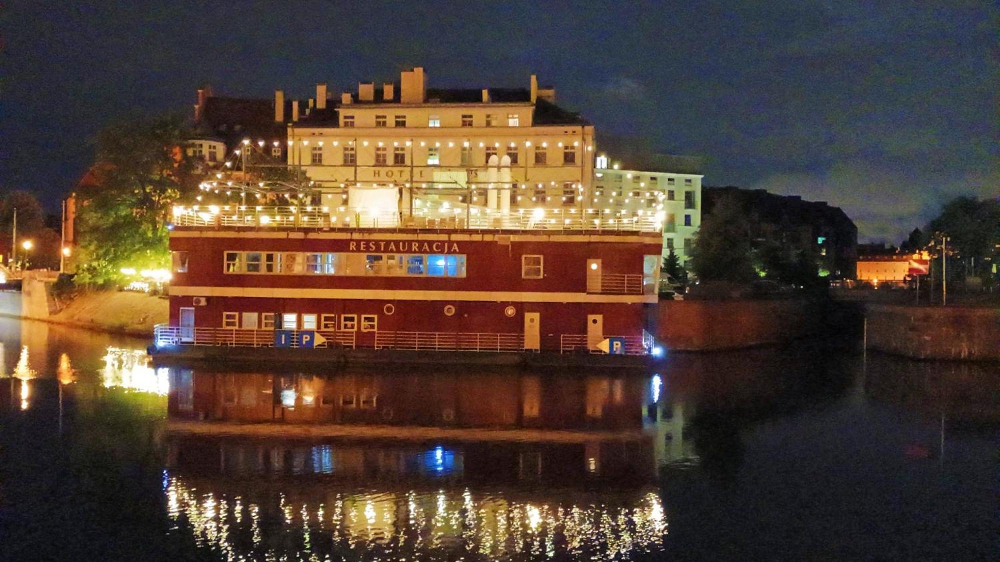 Great Polonia River Boat Apartments Wroclaw Exterior photo