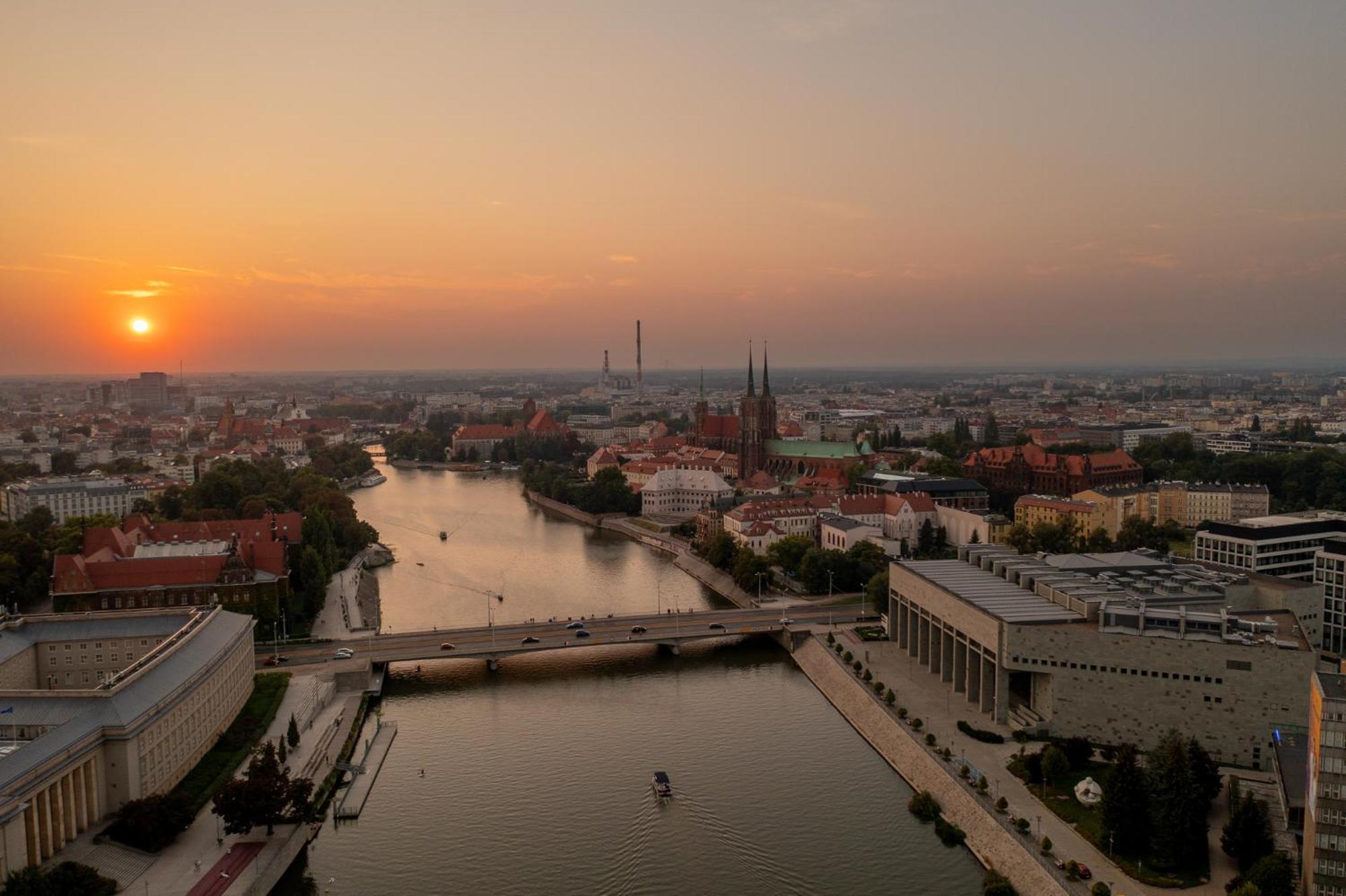 Great Polonia River Boat Apartments Wroclaw Exterior photo