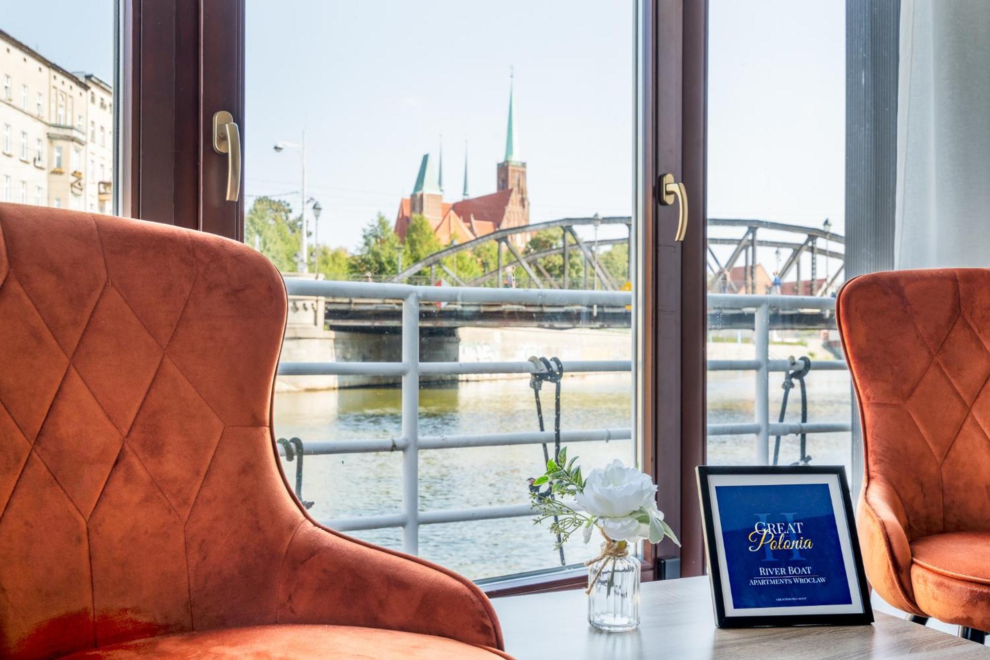 Great Polonia River Boat Apartments Wroclaw Exterior photo